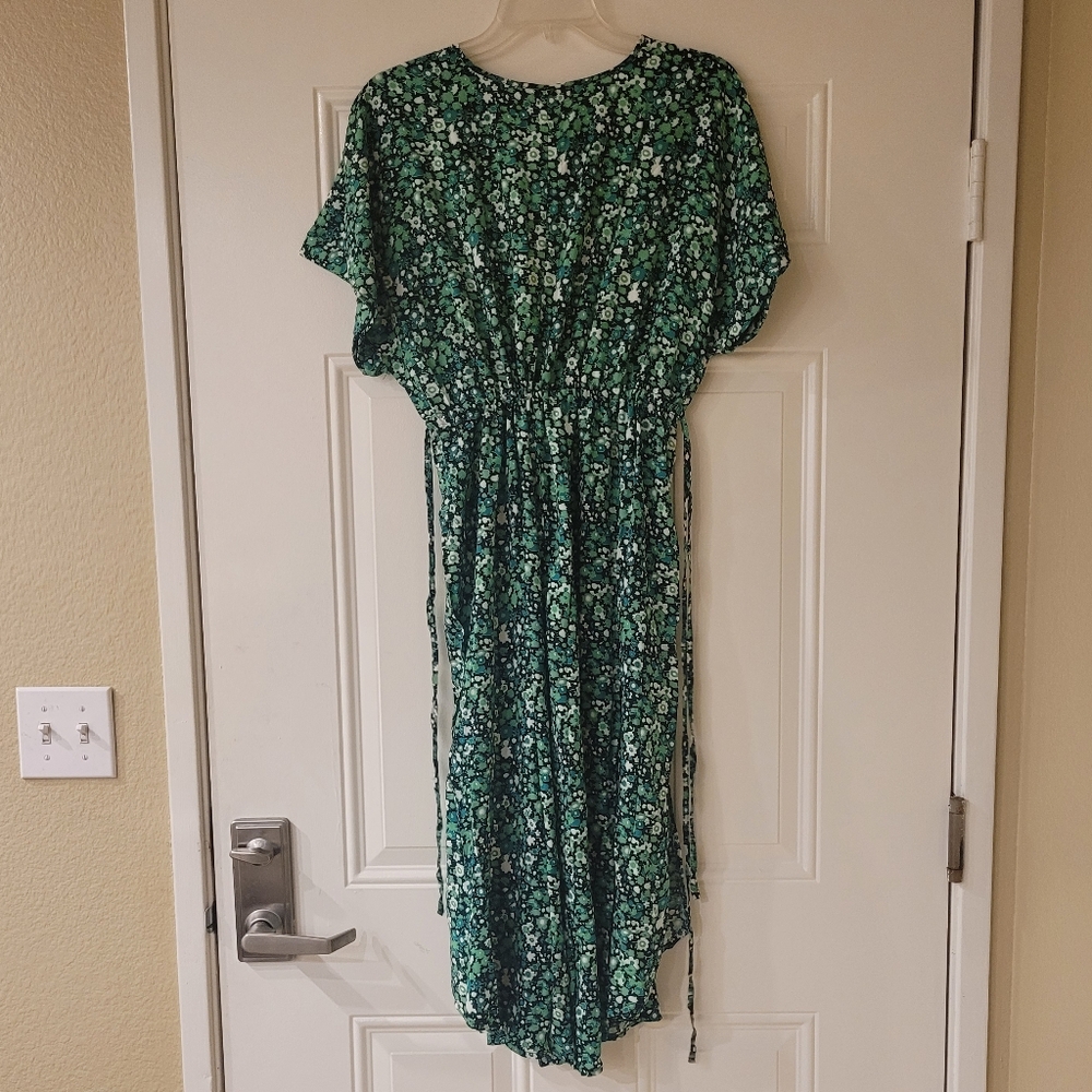 ellos Green Floral Dress - Picture 4 of 5